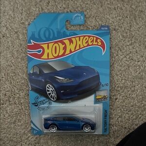 Hot Wheels Blue Die-Cast Car